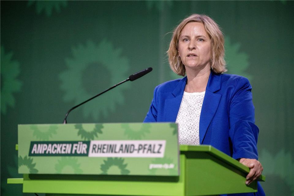 Die Grünen mit Spitzenkandidatin Katrin Eder wollen in Rheinland-Pfalz weiter mitregieren. (Archivfoto)Harald Tittel/dpa