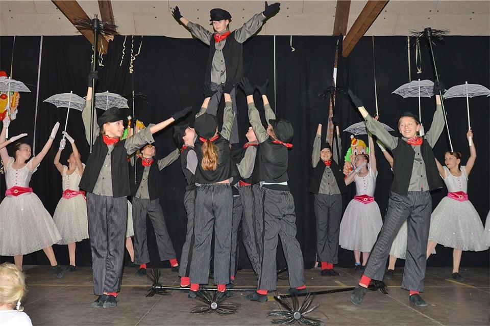 Die Gruppen hatten tolle Choreografien vorbereitet