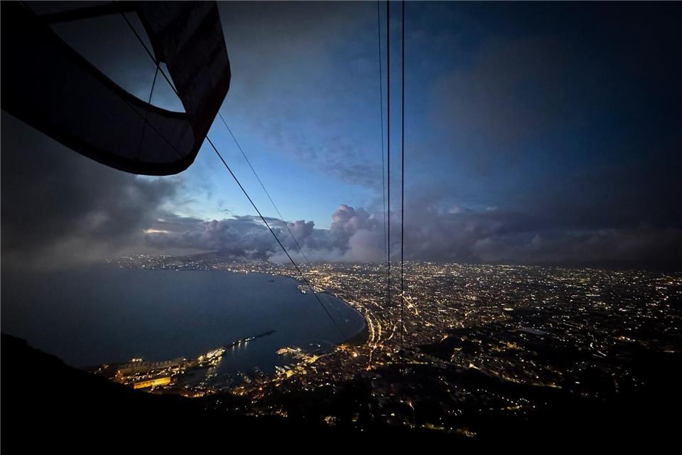 Die Hafenstadt Castellammare di Stabia am Golf von Neapel beheimatet einen skandalumwitterten Zweitligisten.Alessandro Garofalo/LaPresse via ZUMA Press/dpa