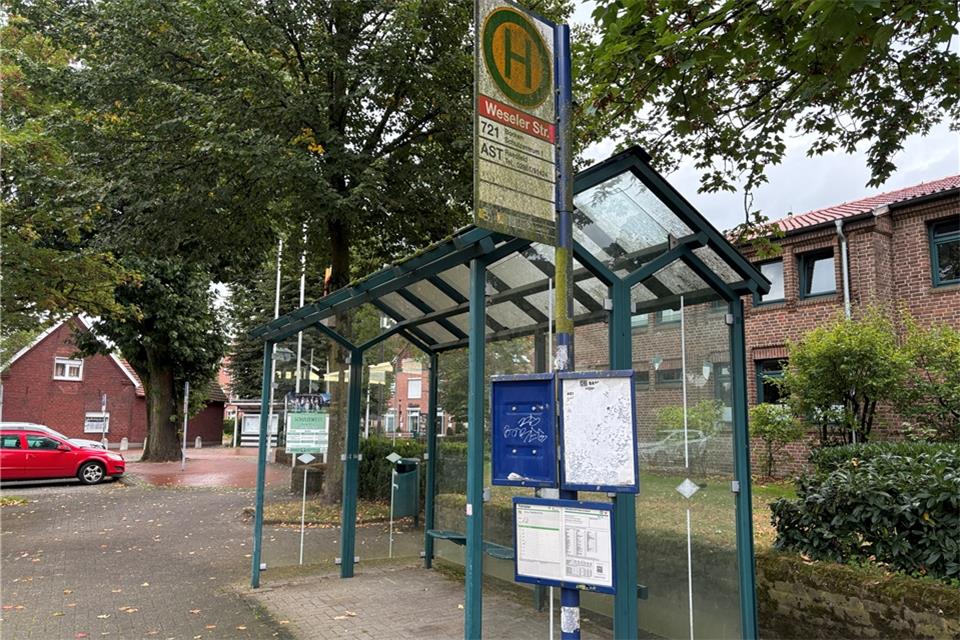 Die Haltestelle am Rathaus wird zur Mobilstation ausgebaut.