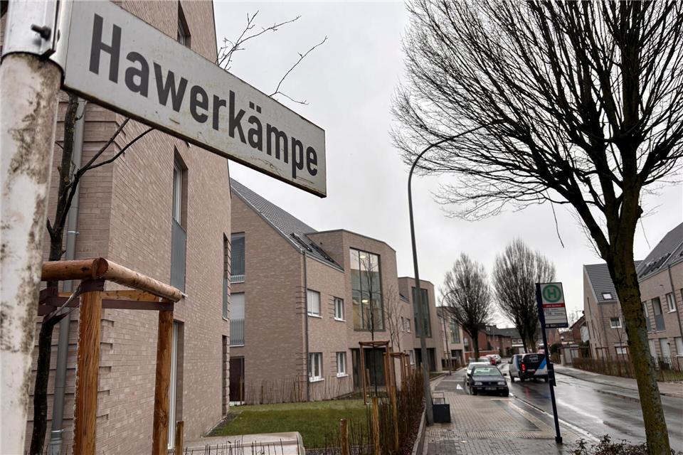 Die Hawerkämpe ist ein Vorzeigequartier für sozialen Wohnungsbau. Die Hälfte der 134 Wohnungen hier sind öffentlich gefördert.