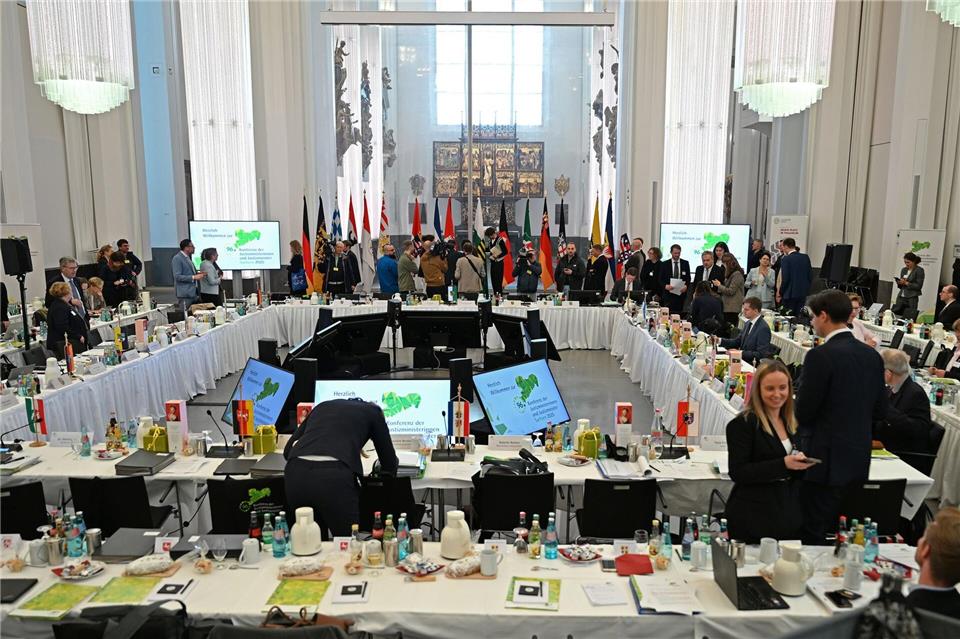 Die Herbsttagung der Justizministerinnen und Justizminister fand in Leipzig statt.Jennifer Brückner/dpa