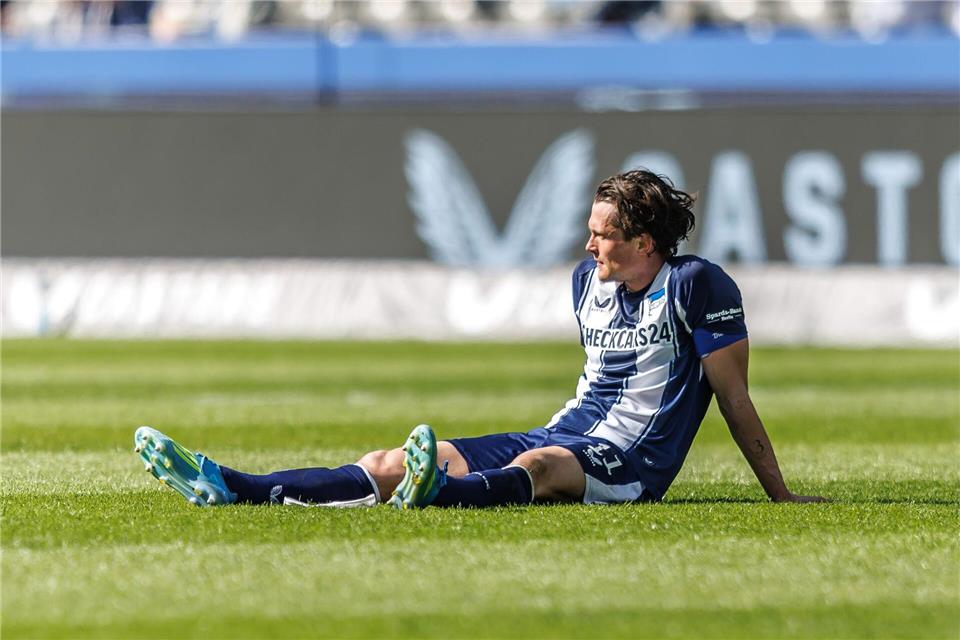 Die Hertha muss den Aufstieg wohl abschreiben. Andreas Gora/dpa