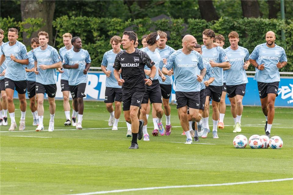 Die Hertha muss in Österreich auf Brooks verzichten.Andreas Gora/dpa