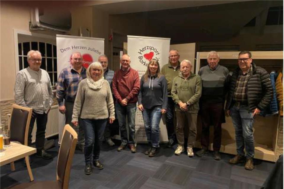 Die Herzsportgruppe hat einen neuen Vorstand gewählt.