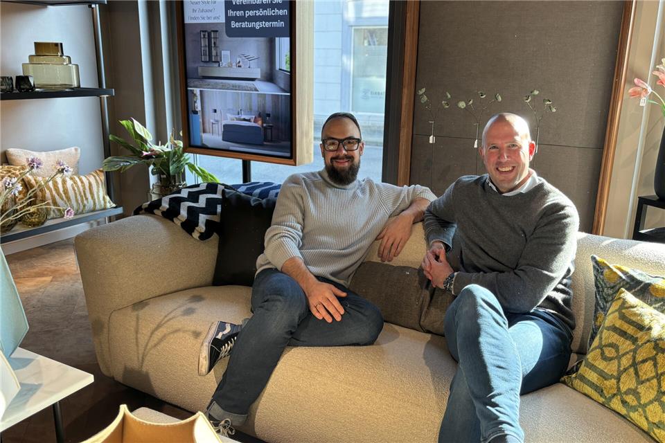 Die Hetkamp-Geschäftsführer Tobias Keßler (links) und Manuel Happe blicken optimistisch in die Zukunft ihres Unternehmens.