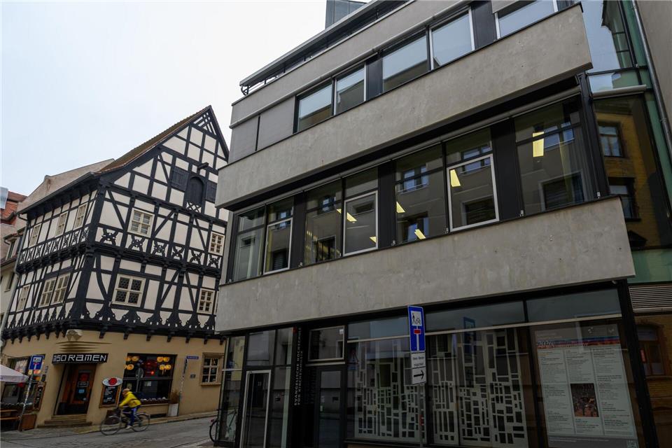 Die Hochschule wurde vor 100 Jahren in Aschersleben gegründet und zog dann nach Halle um.Hendrik Schmidt/dpa