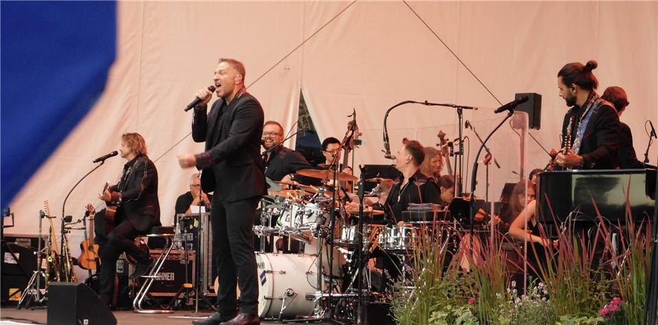 Die Höhner Philharmonics überzeugten die Zuschauer im Raesfelder Schloss.