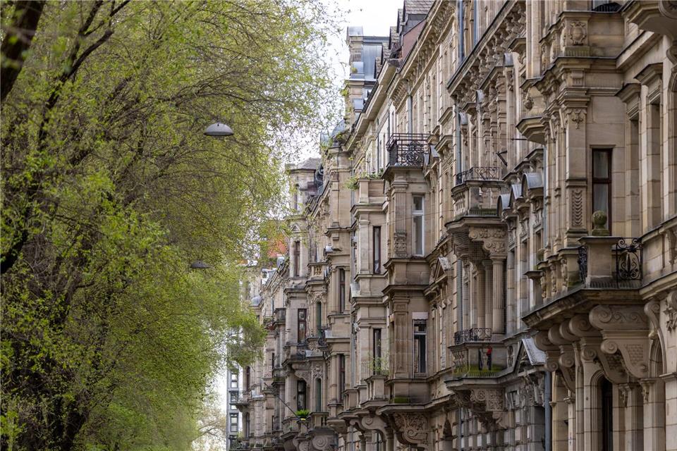 Die Hornschuchpromenade in Fürth - der laut IVD Süd für Wohnungsinteressenten günstigsten großen Stadt in Bayern. (Archiv)Daniel Karmann/dpa