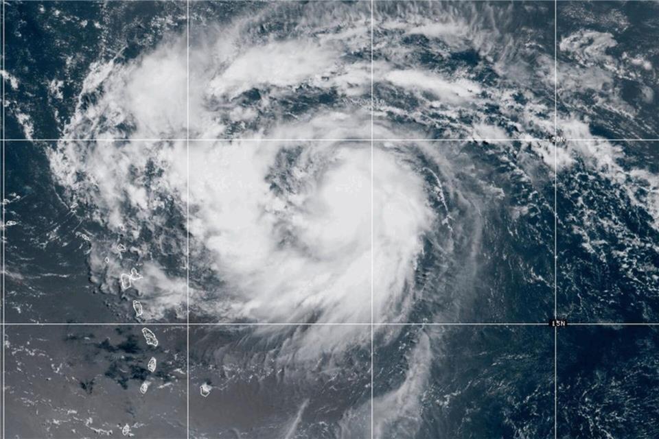 Die Hurrikansaison erstreckt sich im Atlantik von Juni und bis November. Uncredited/NOAA/AP/dpa