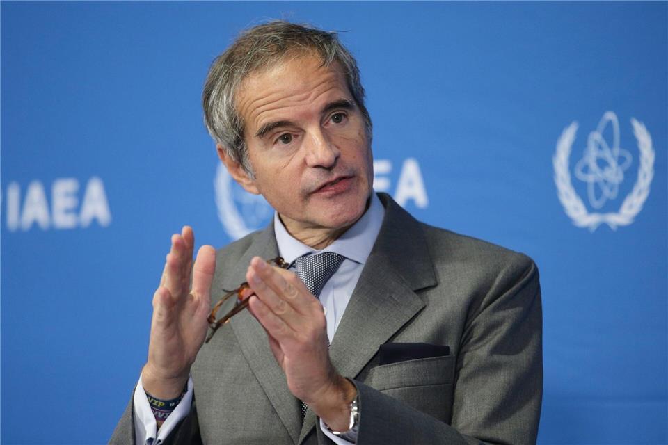 Die IAEA beobachtet die Lage im Iran mit Hilfe von Satellitenbildern. (Archivbild)Heinz-Peter Bader/AP/dpa