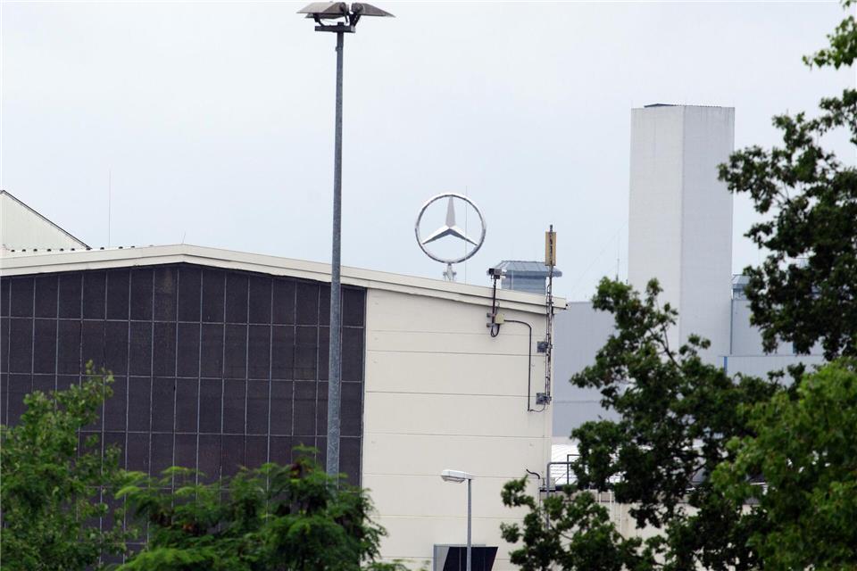 Die IG Metall lädt zu einem Aktionstag für die Zukunft des Sprinter-Werks von Mercedes-Benz in Ludwigsfelde (Archivbild).Soeren Stache/dpa-Zentralbild/ZB