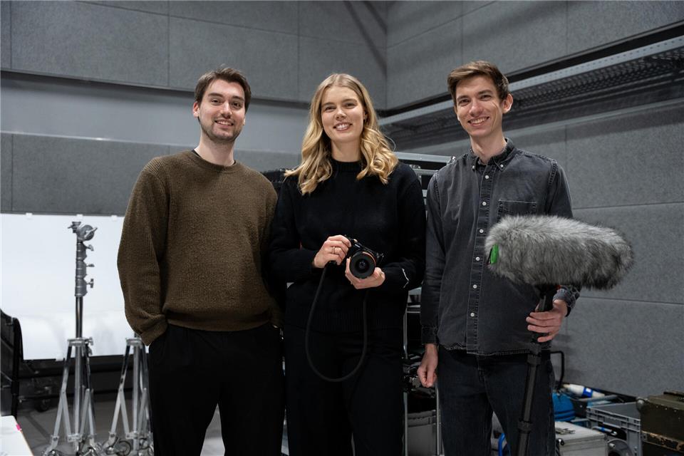 Die Ibbenbürenerin Friederike Kleingünther arbeitet gemeinsam mit Dominik Peters (l.) und Dennis Wittmann an einem Dokumentarfilm über die Frauen der Colonia Dignidad. Im Frühjahr will das Team nach Chile reisen.