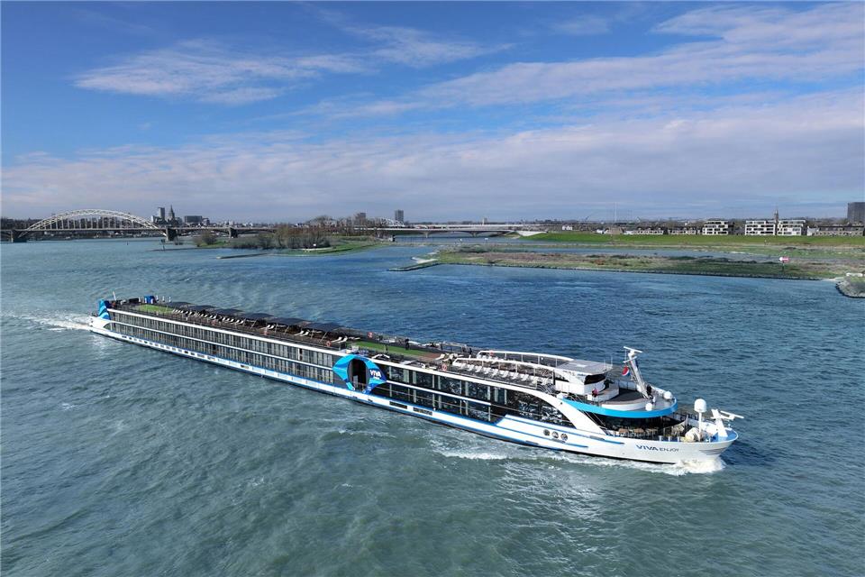 Die Indienststellung der „Viva Enjoy“ hat sich verzögert: Anfang 2025 soll es aber soweit sein.Viva Cruises/dpa-tmn