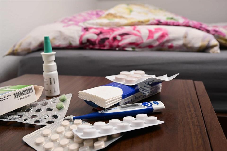 Die Influenza-Fallzahlen sinken in Sachsen. (Symbolbild)Bernd Weißbrod/dpa