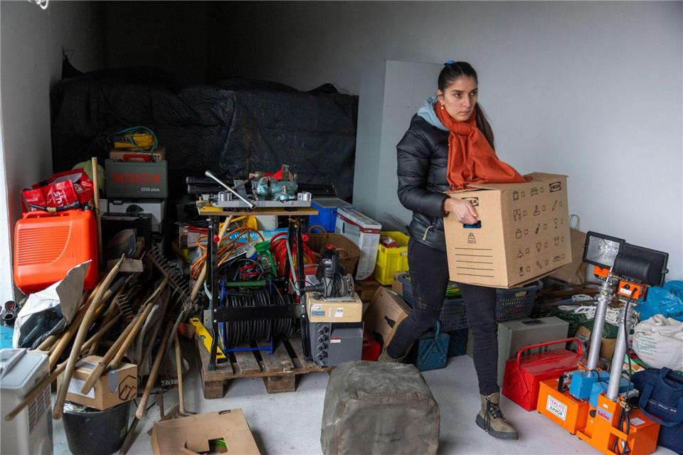 Die Initiative „Frankfurt for Ukraine“ sammelte zuletzt in Eschborn.Helmut Fricke/dpa