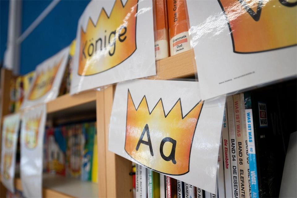 Die Integrationsklassen sind ein Erfolg, sagt der Schulleiter. Florian Wiegand/dpa