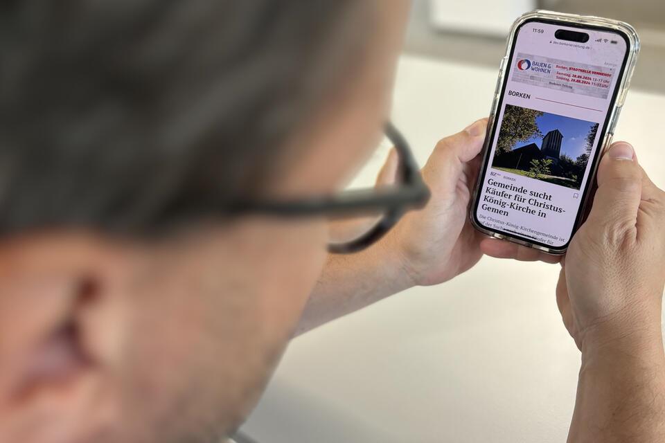 Die Internetseite der Borkener Zeitung hat ein neues Design.