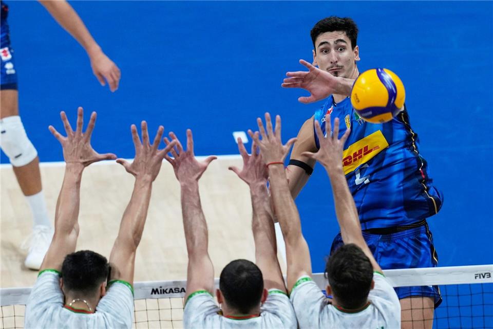 Die Italiener verteidigten ihren Titel.Aaron Favila/AP/dpa