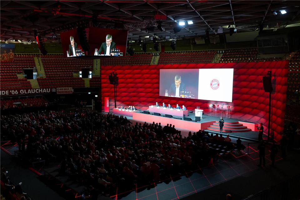 Die Jahreshauptversammlung des FC Bayern findet diesmal am 2. November statt.Sven Hoppe/dpa