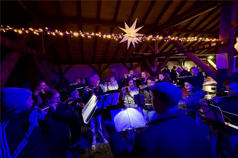 Die Jugend des Spielmannszugs Ramsdorf sorgte für musikalische Begleitung.