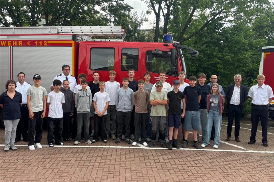 Die Jugendfeuerwehr bildet seit vielen Jahren das Fundament der Nachwuchsarbeit der Feuerwehr Velen.
