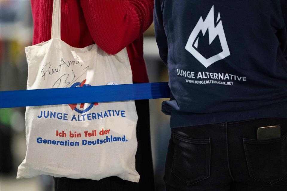 Die Junge Alternative ist Geschichte. Die neue AfD-Jugendorganisation soll „Generation Deutschland“ heißen. (Archivbild) Sebastian Kahnert/dpa