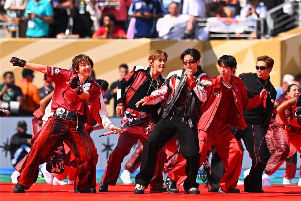 Die K-Pop-Band BTS.Tom Weller/dpa