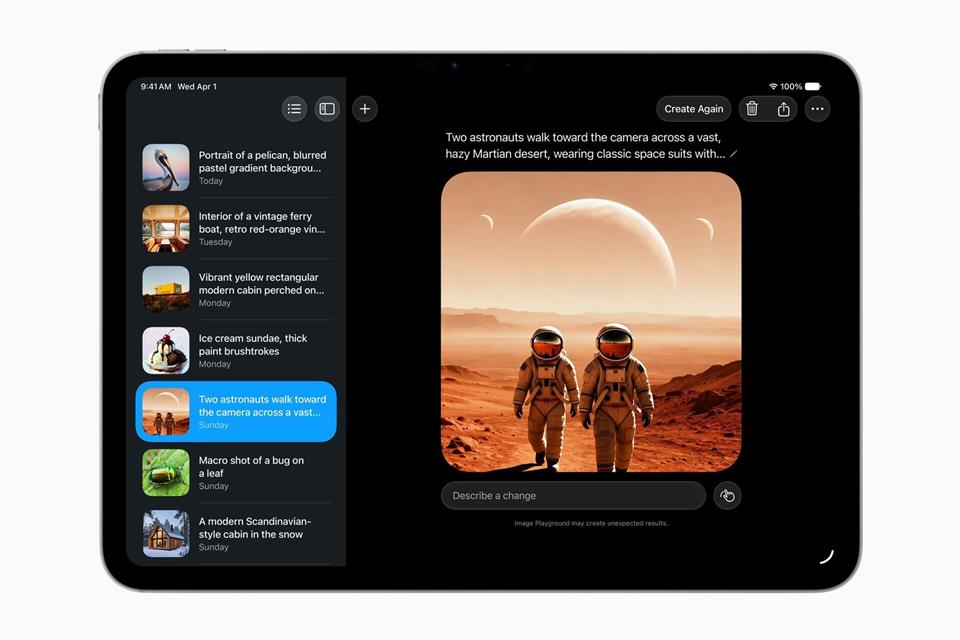 Die KI-gestützte Bilderzeugung in iOS soll deutlich bessere Ergebnisse liefern als bisher.-/Apple Inc./dpa-tmn