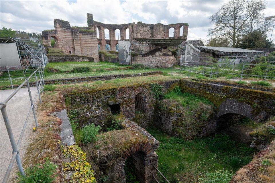 Die Kaiserthermen sind seit 1986 Teil des Unesco-Welterbes in Trier. (Archivbild)Harald Tittel/dpa