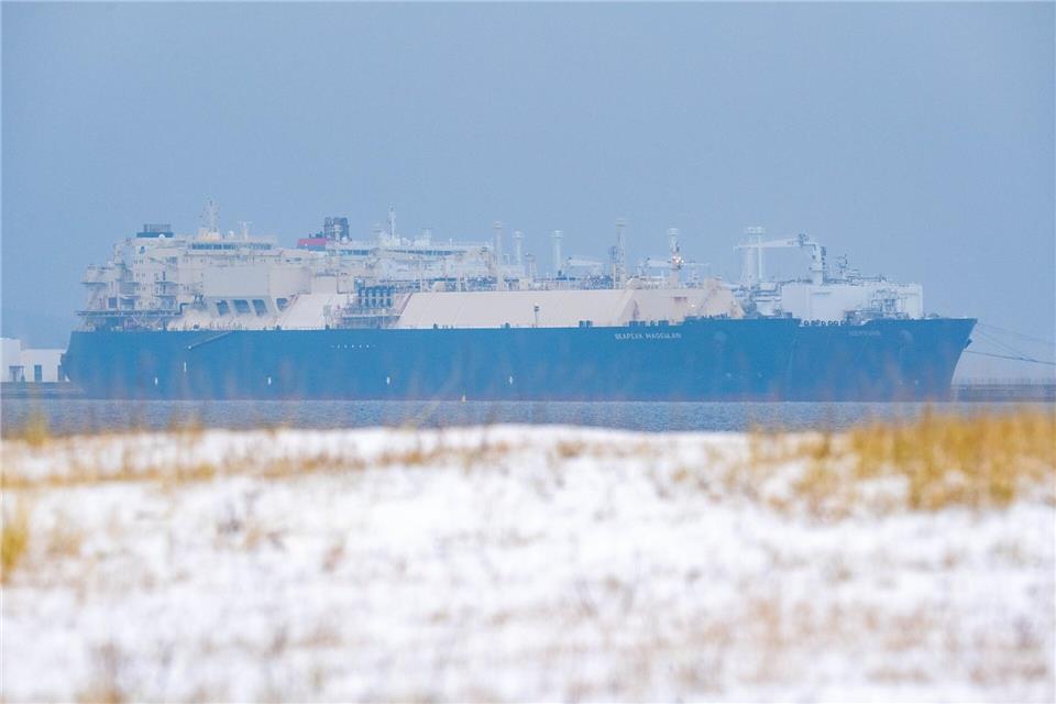Die Kapazitäten an Deutschlands Küsten zum Import von LNG sollen noch wachsen. Stefan Sauer/dpa
