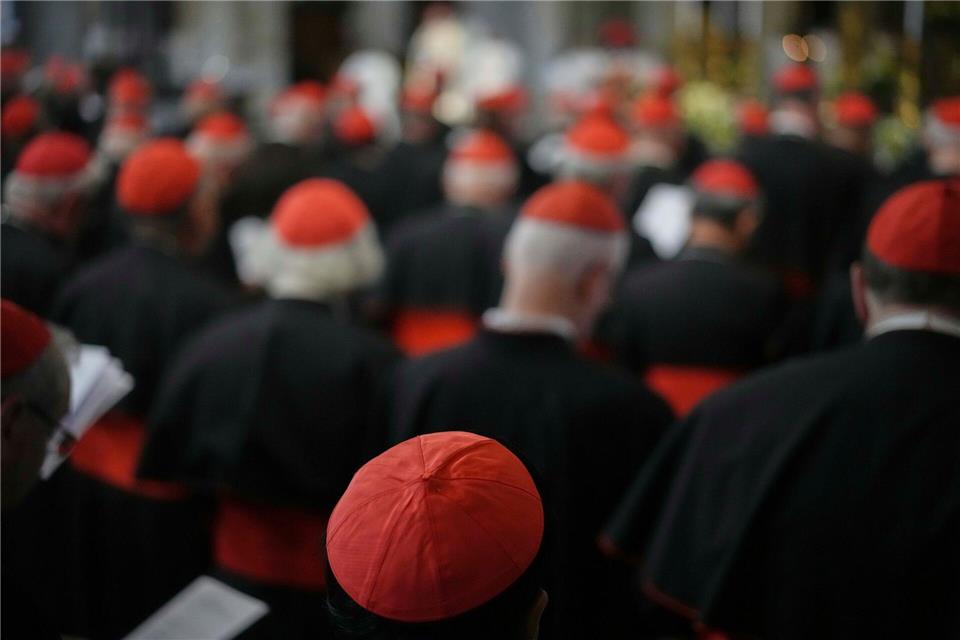 Die Kardinäle wählen den Nachfolger des am Ostermontag gestorbenen Papst Franziskus.Andrew Medichini/AP/dpa