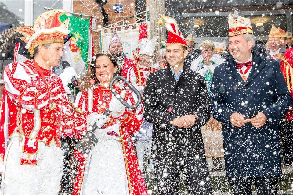 Die Karnevalssaison hat begonnen. Frank Hammerschmidt/dpa