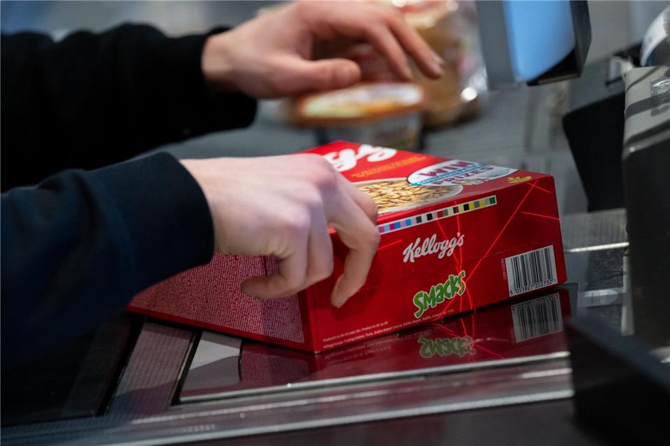 Die Kellogg’s-Produkte sind bei vielen Kunden beliebt.Sven Hoppe/dpa