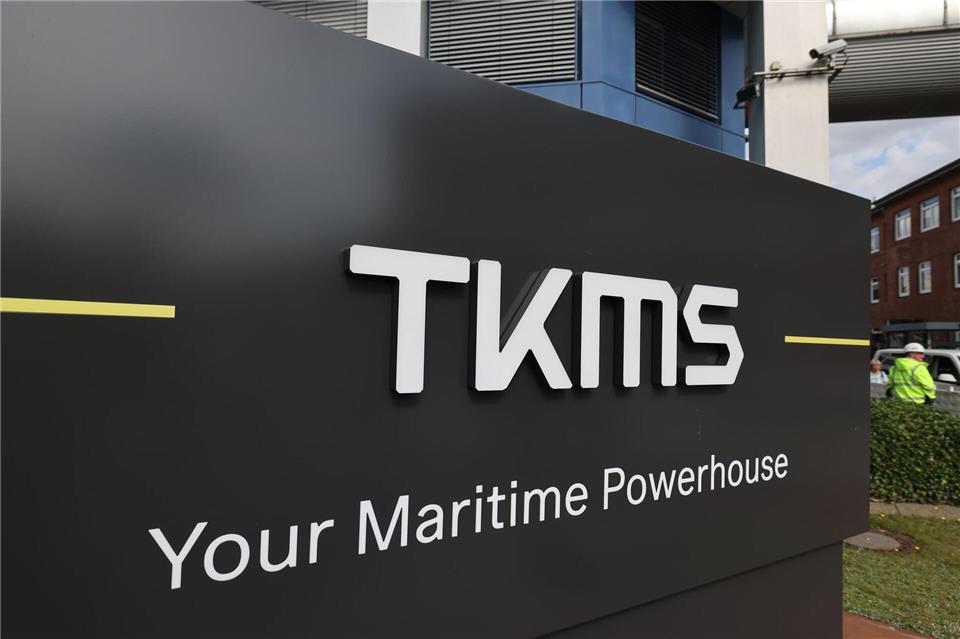 Die Kieler Werft TKMS hofft auf einen kanadischen U-Boot-Auftrag.Ulrich Perrey/dpa
