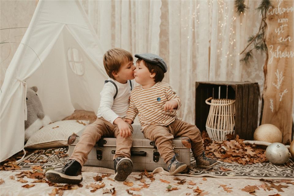 Die Kinder konnten sich bei der Aktion des Fördervereins fotografieren lassen.