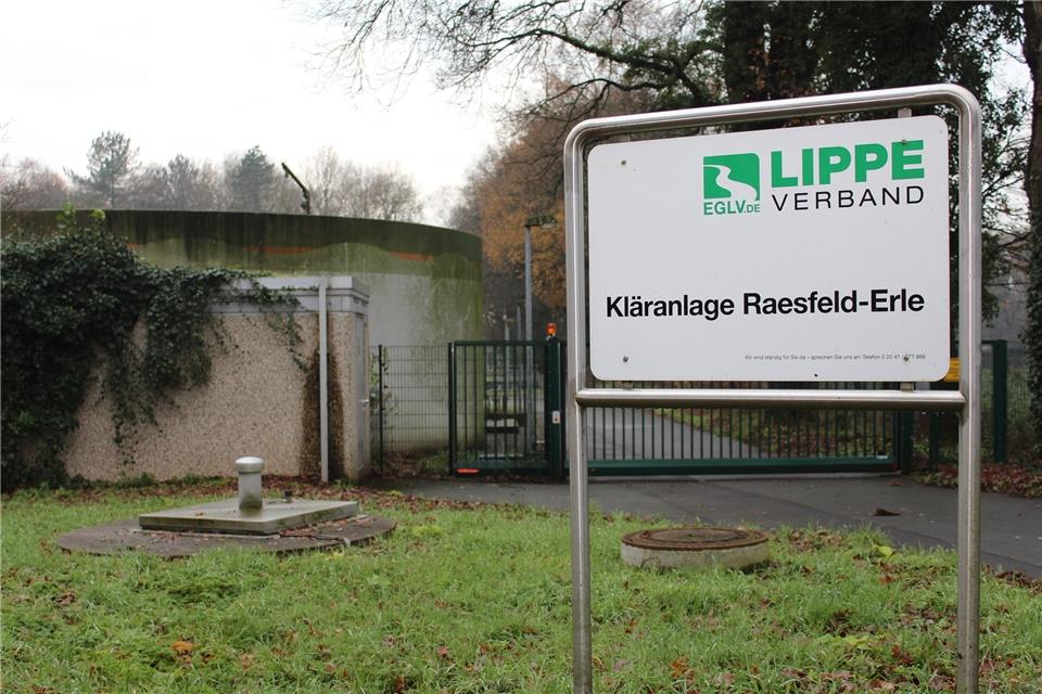 Die Kläranlage in Erle soll umgebaut und saniert werden. Allerdings rechnet der Lippeverband als Betreiber der Anlage erst mit einem Baubeginn im Jahr 2025.