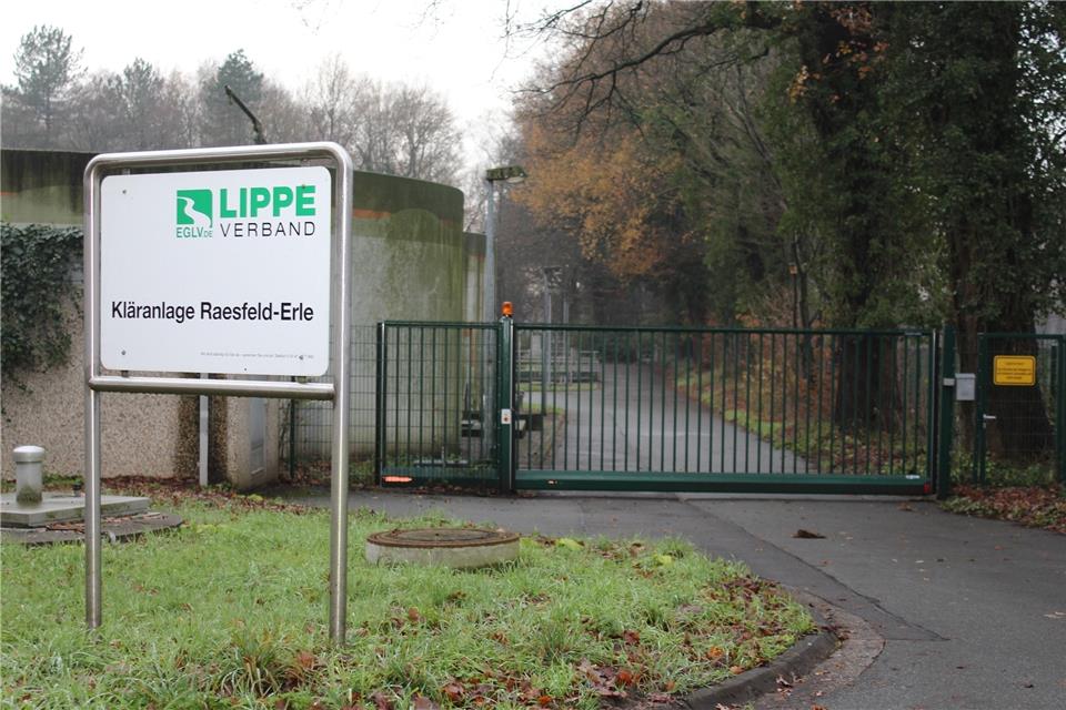 Die Kläranlage in Erle wird vom Lippeverband betrieben. Die Gemeinde möchte, dass deren Auslastung optimiert wird.