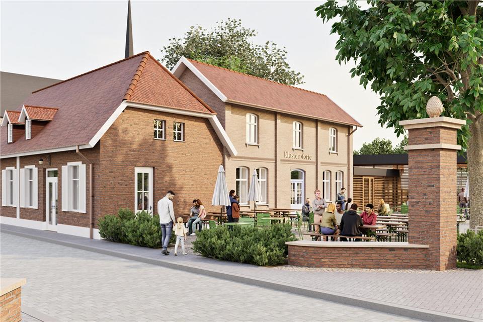 Die Klosterpforte soll Burlos sozialer Treffpunkt werden.