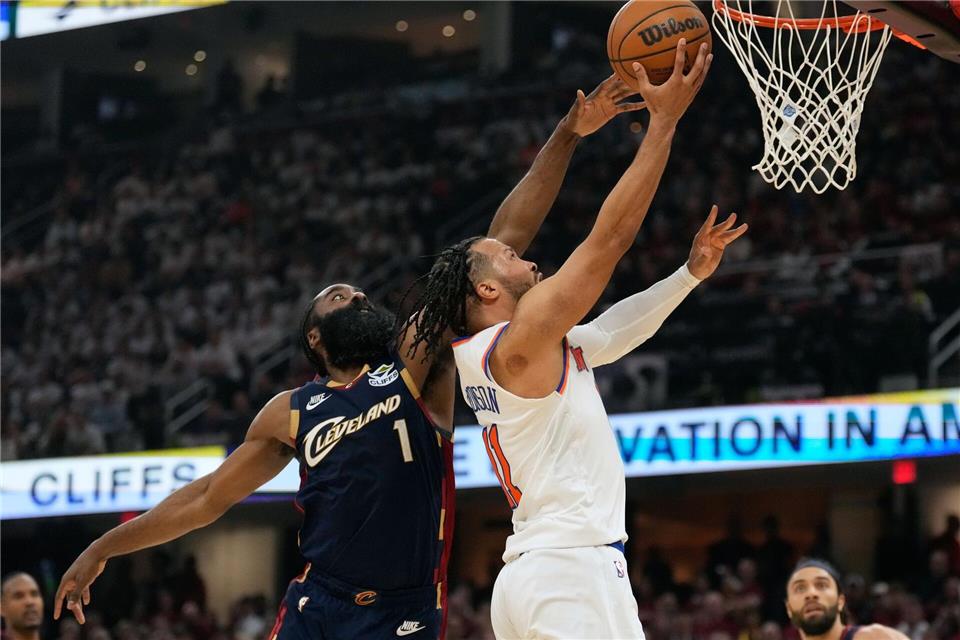 Die Knicks stehen kurz vor dem Einzug in die NBA Finals.Sue Ogrocki/AP/dpa