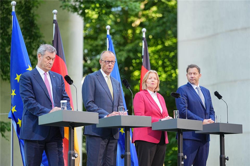 Die Koalition aus CDU, CSU und SPD hat sich auf ein Reformpaket geeinigt.Michael Kappeler/dpa