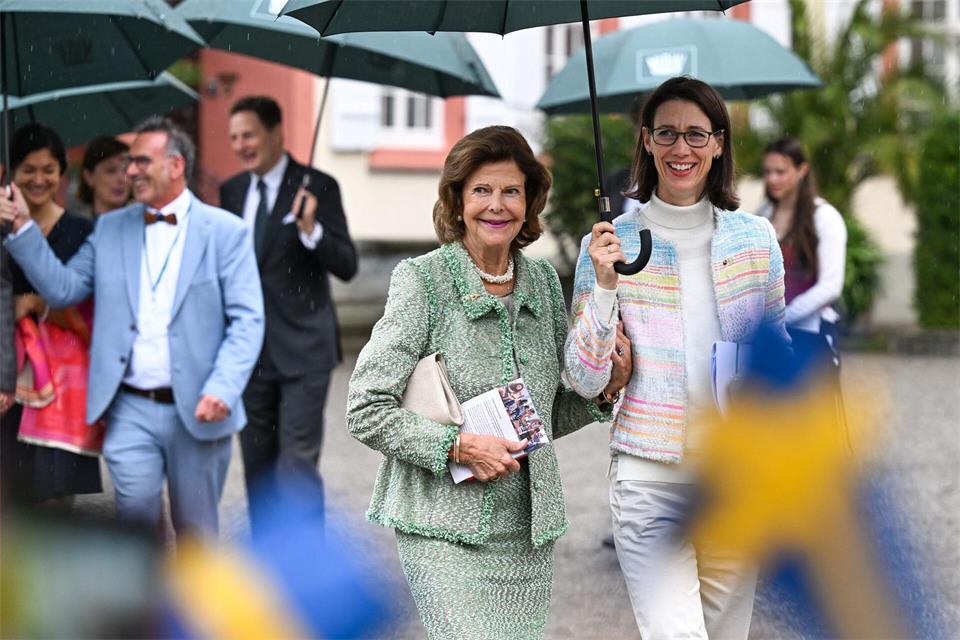 Die Königin von Schweden war nicht zum ersten Mal am Bodensee.Felix Kästle/dpa