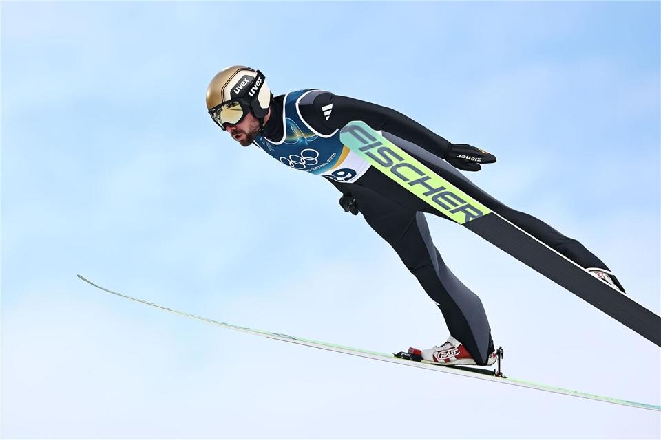 Die Kombinierer um Johannes Rydzek könnten im Team eine Gold-Überraschung schaffen.Daniel Karmann/dpa