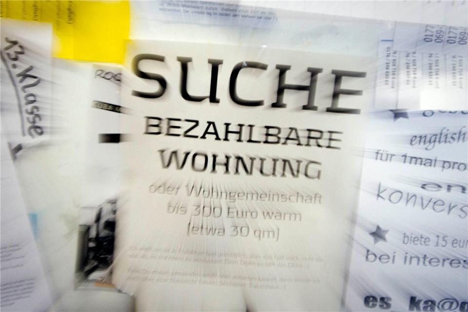 Die Kosten für studentisches Wohnen steigen im Schnitt um 2,3 Prozent.Frank Rumpenhorst/dpa