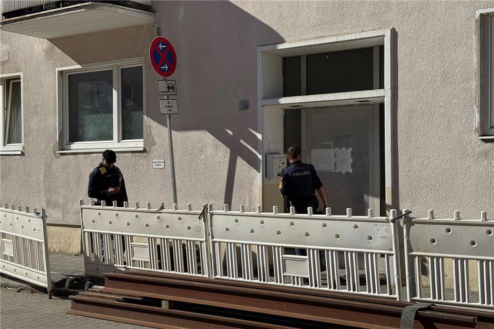 Die Kriminalpolizei ermittelt.Lars Haubner/News5/dpa