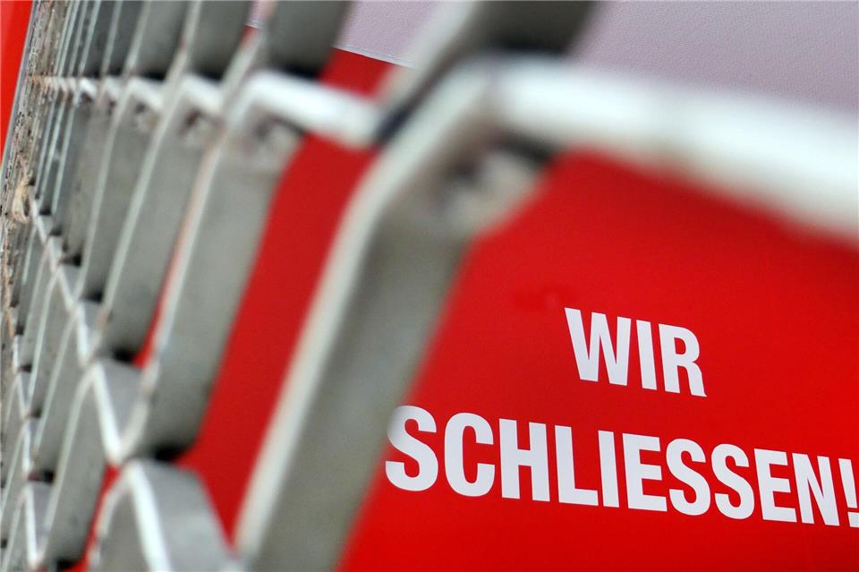 Die LVU berichtet von zunehmenden Insolvenzen. (Archivbild)Martin Gerten/dpa