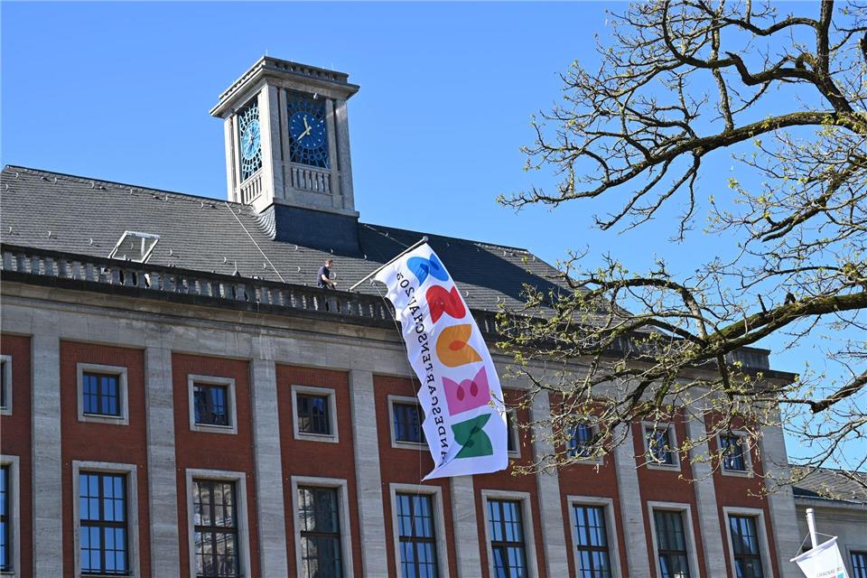 Die Landesgartenschau findet vom 16. April bis zum 11. Oktober 2026 statt.Volker Danisch, dpa