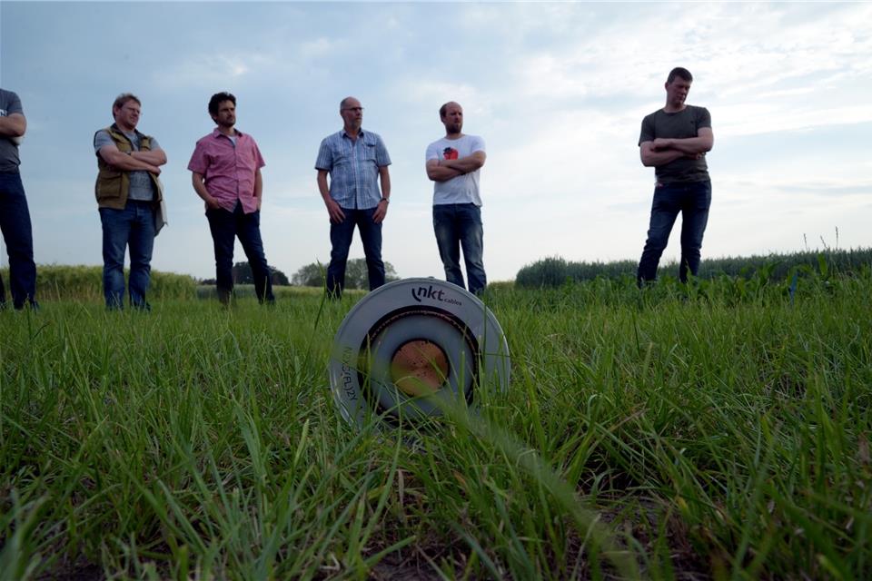 Die Landwirte sorgen sich um Auswirkungen der Amprion-Stromtrasse.
