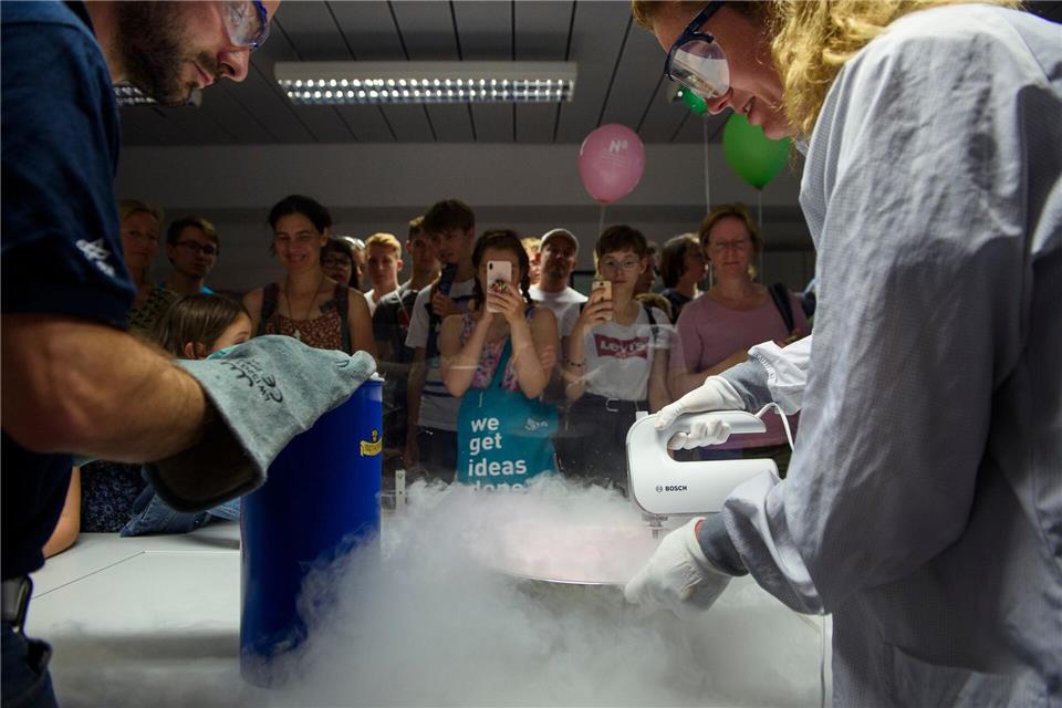 Die Lange Nacht der Wissenschaften ist in Berlin inzwischen eine feste Tradition. (Archivbild)Gregor Fischer/dpa