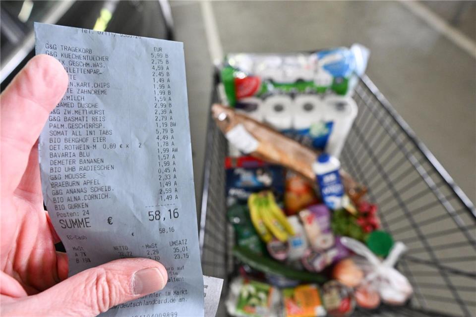 Die Lebenshaltungskosten in MV sind im Mai gestiegen. (Symbolbild)Bernd Wei�brod/dpa